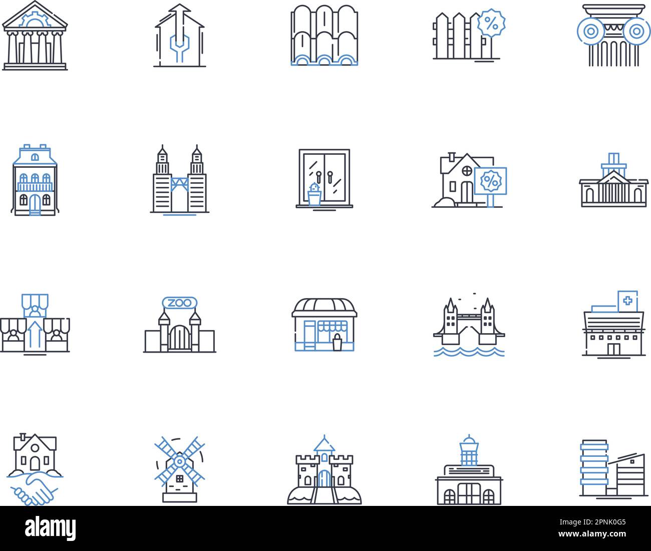 Product design line icons collection. Innovation, Creativity, Functionality, Aesthetics, Ergonomics, User-friendly, Materiality vector and linear Stock Vector