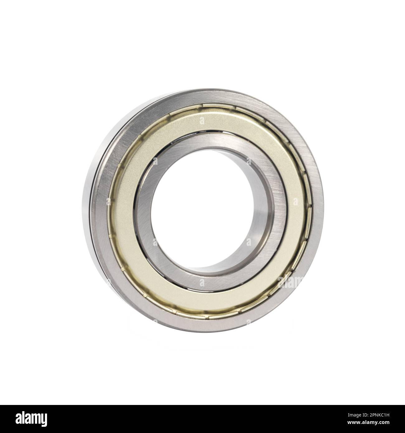 Ball Bearings isolated on white background. Spare parts catalog Stock