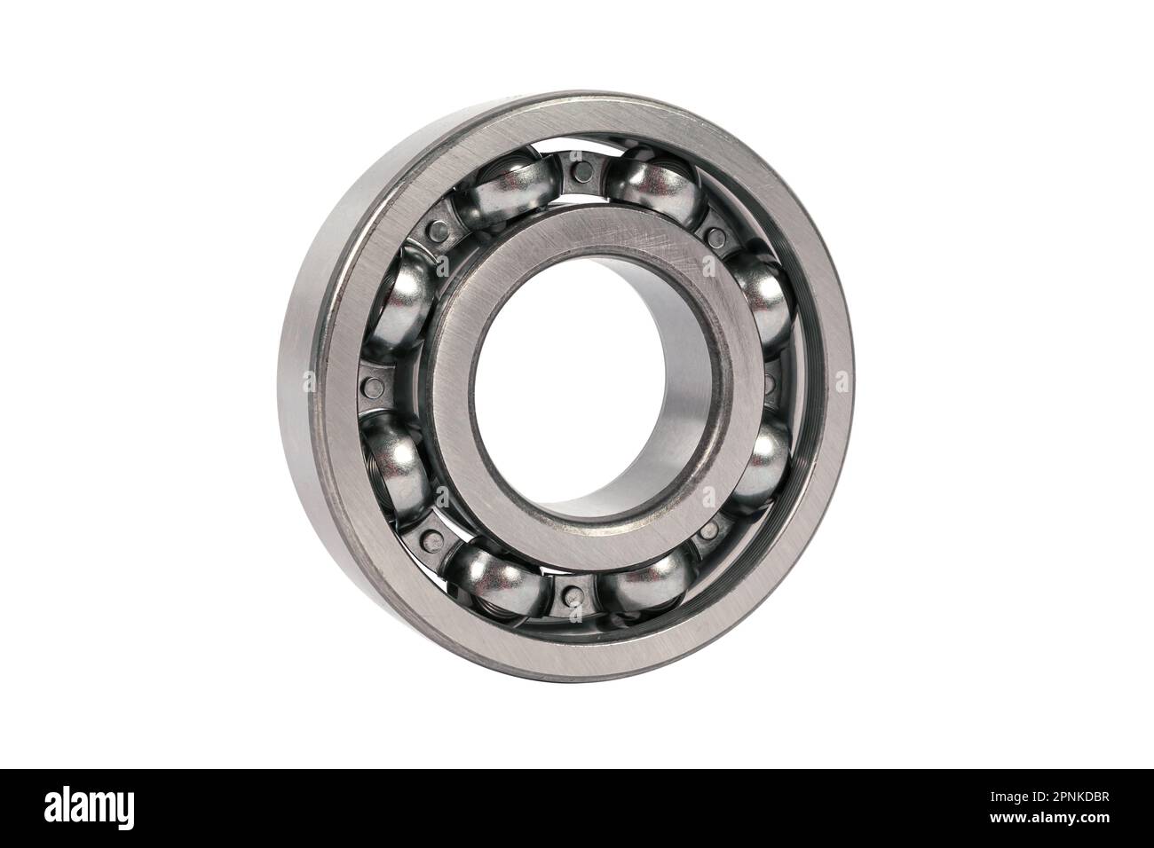 Ball Bearings isolated on white background. Spare parts catalog Stock