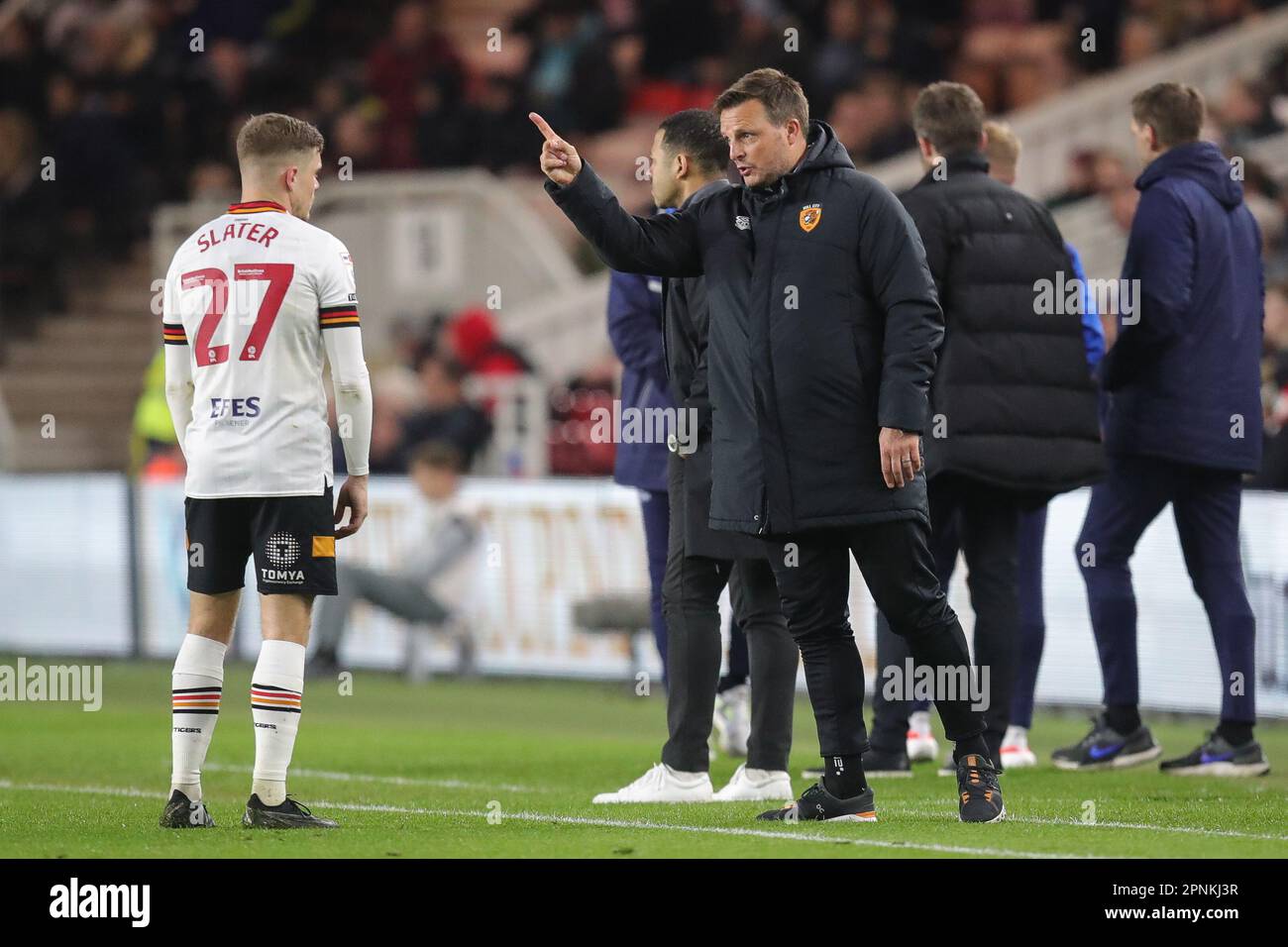 Middlesbrough, UK. 19th Apr, 2023. Assistant Head Coach Justin