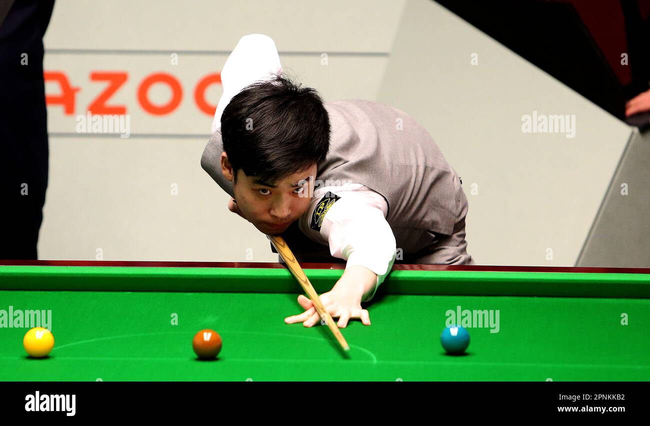 19th April 2023; The Crucible, Sheffield, England 2023 Cazoo World