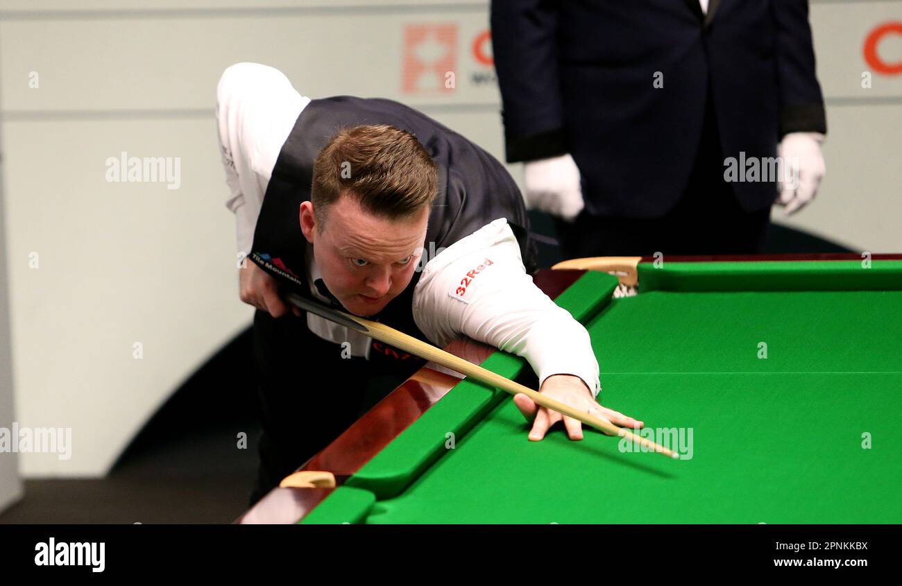 19th April 2023; The Crucible, Sheffield, England 2023 Cazoo World