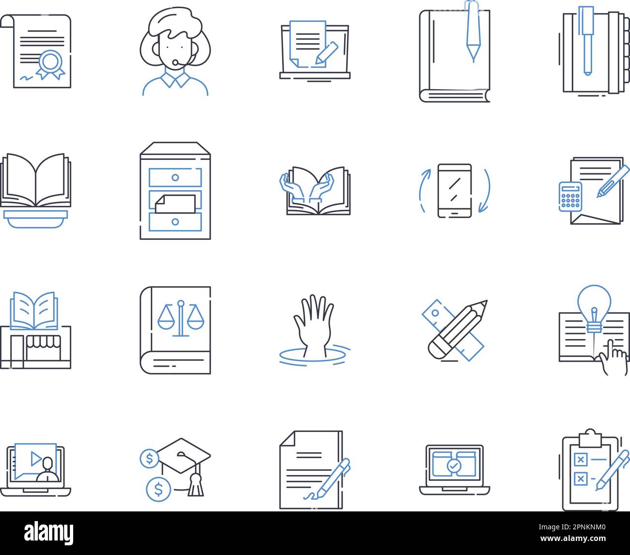 Elevated training outline icons collection. Strength, Fitness, Agility