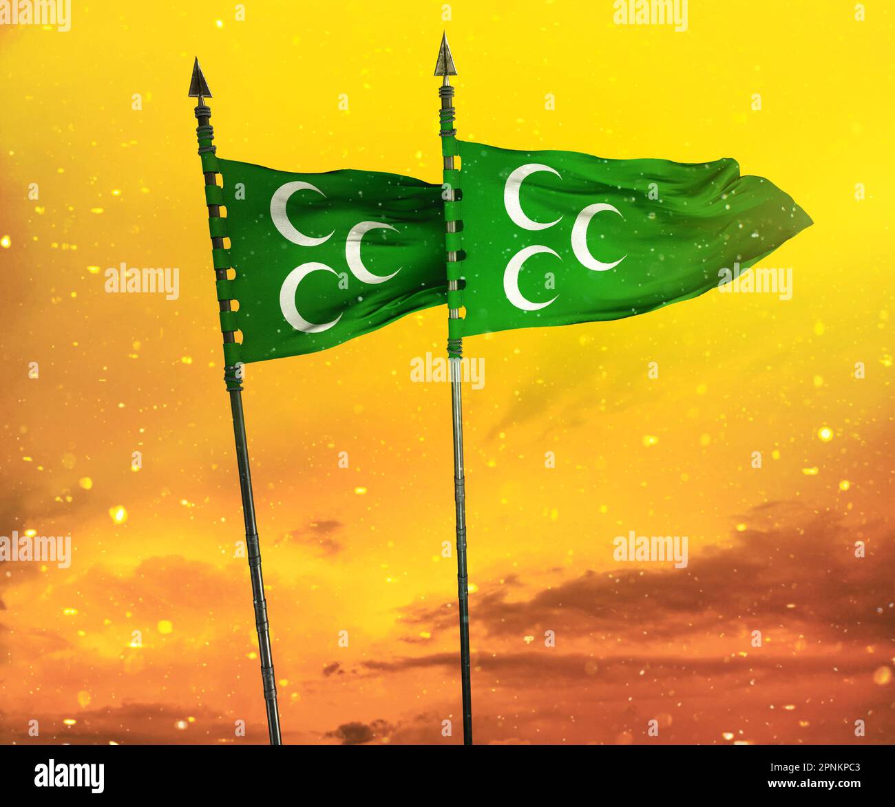 Ottoman flag hires stock photography and images Alamy