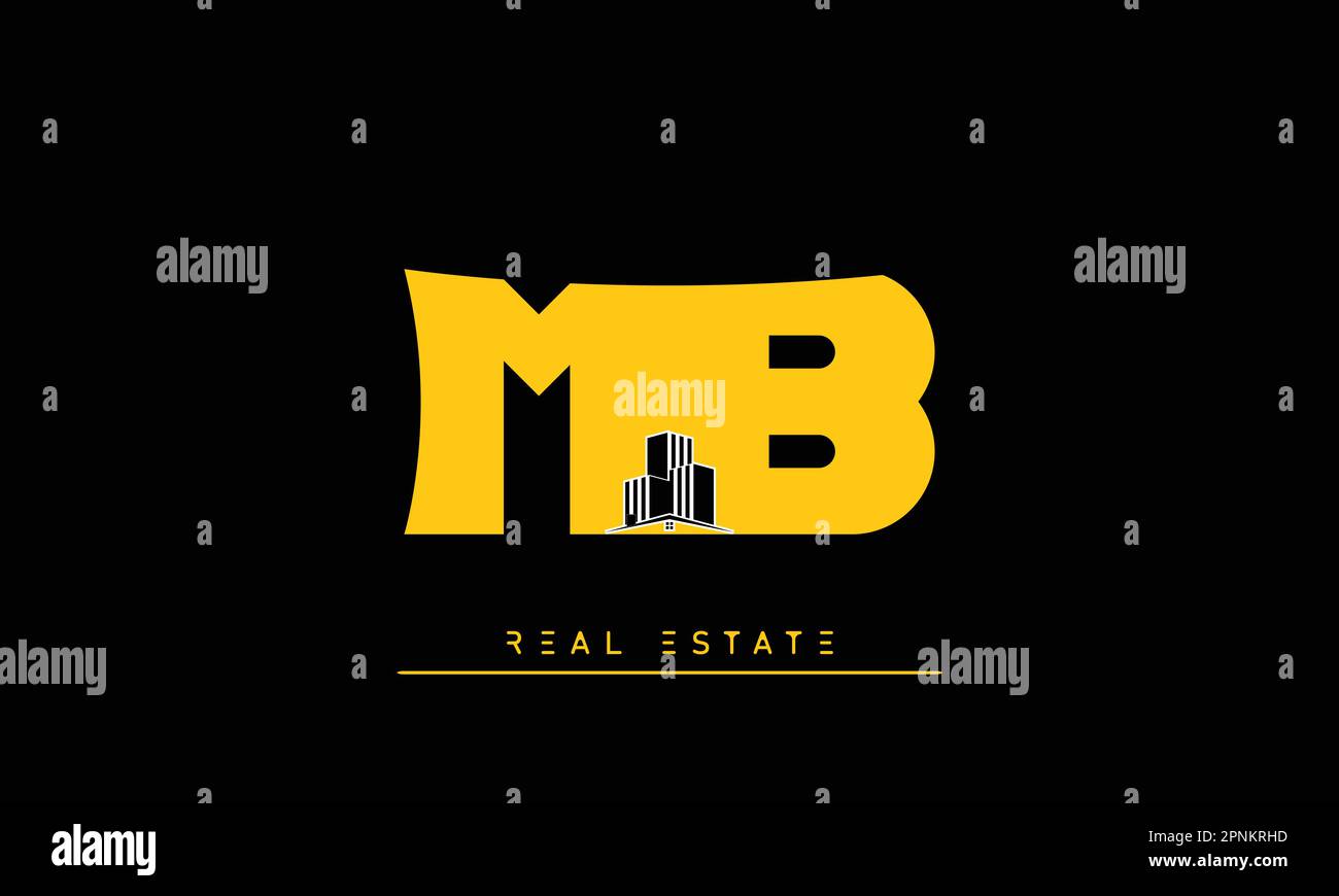 Mb real estate logo hires stock photography and images Alamy