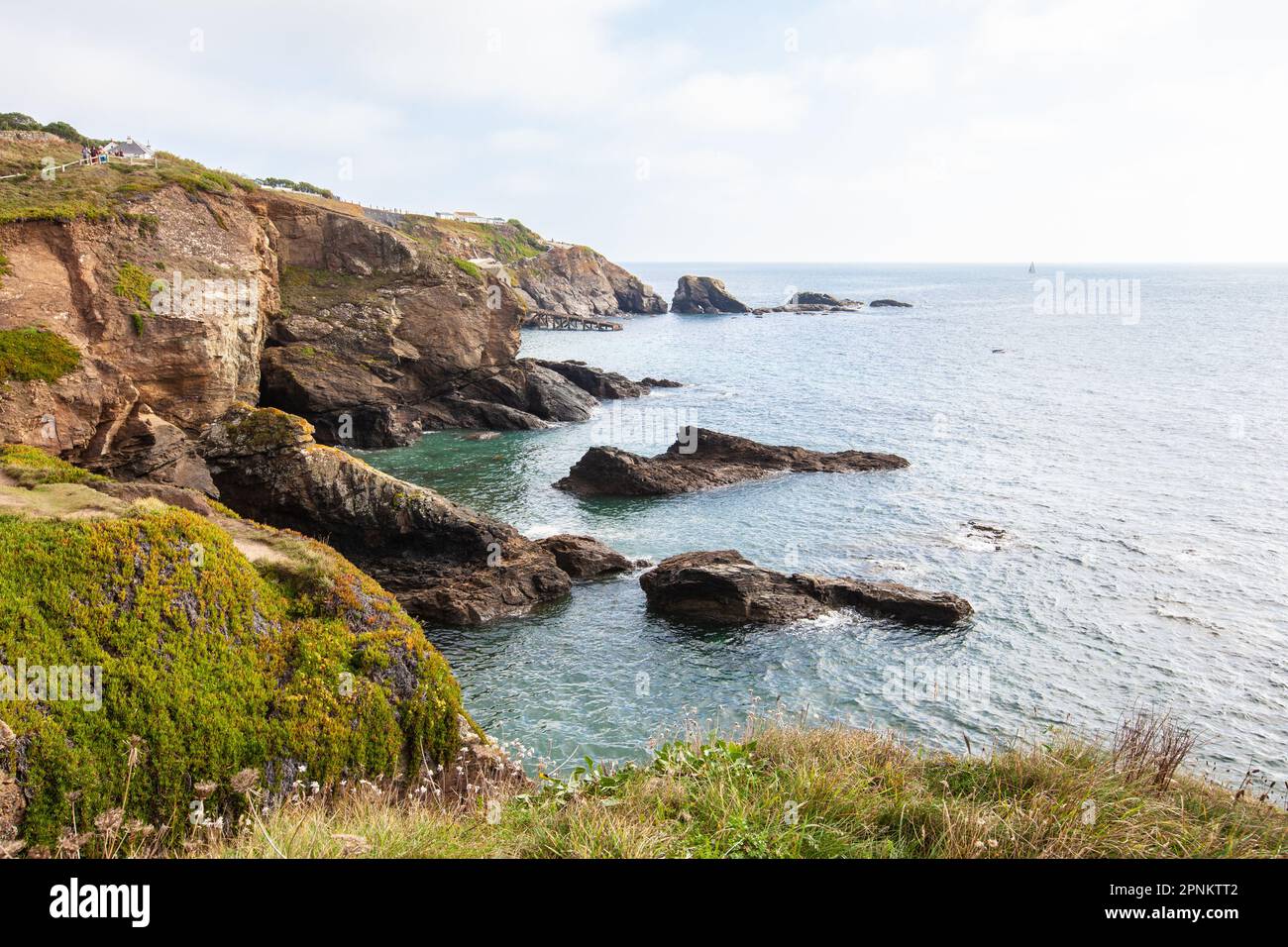 Lizard Peninsula and Lizard Point, Cornwall Stock Photo Alamy