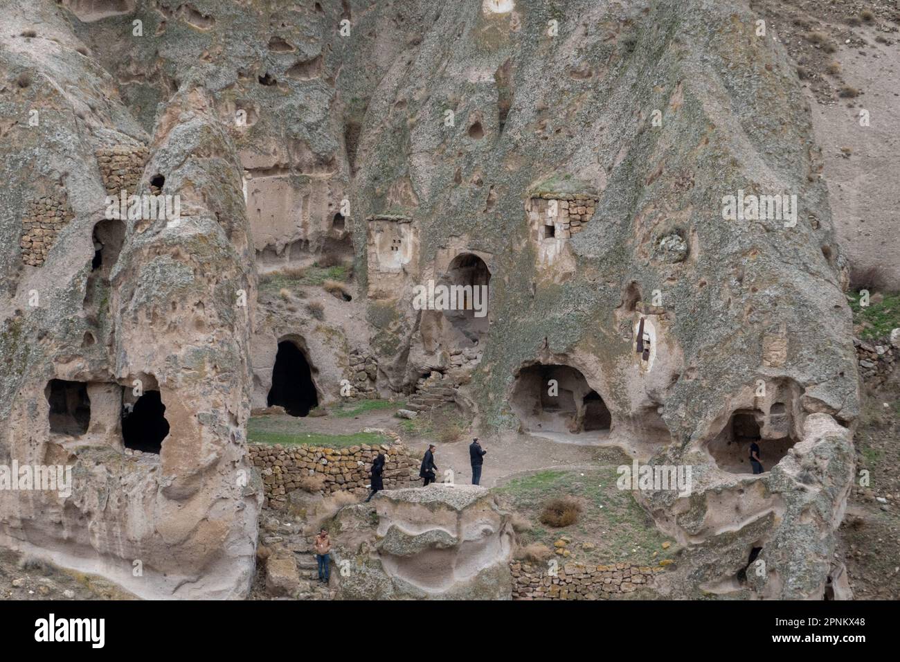 Cappadocia is famous for its unique mountain cave homes, which were