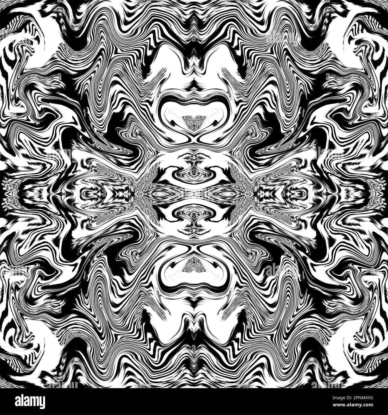 Set spring summer abstract Black and White Stock Photos & Images - Alamy