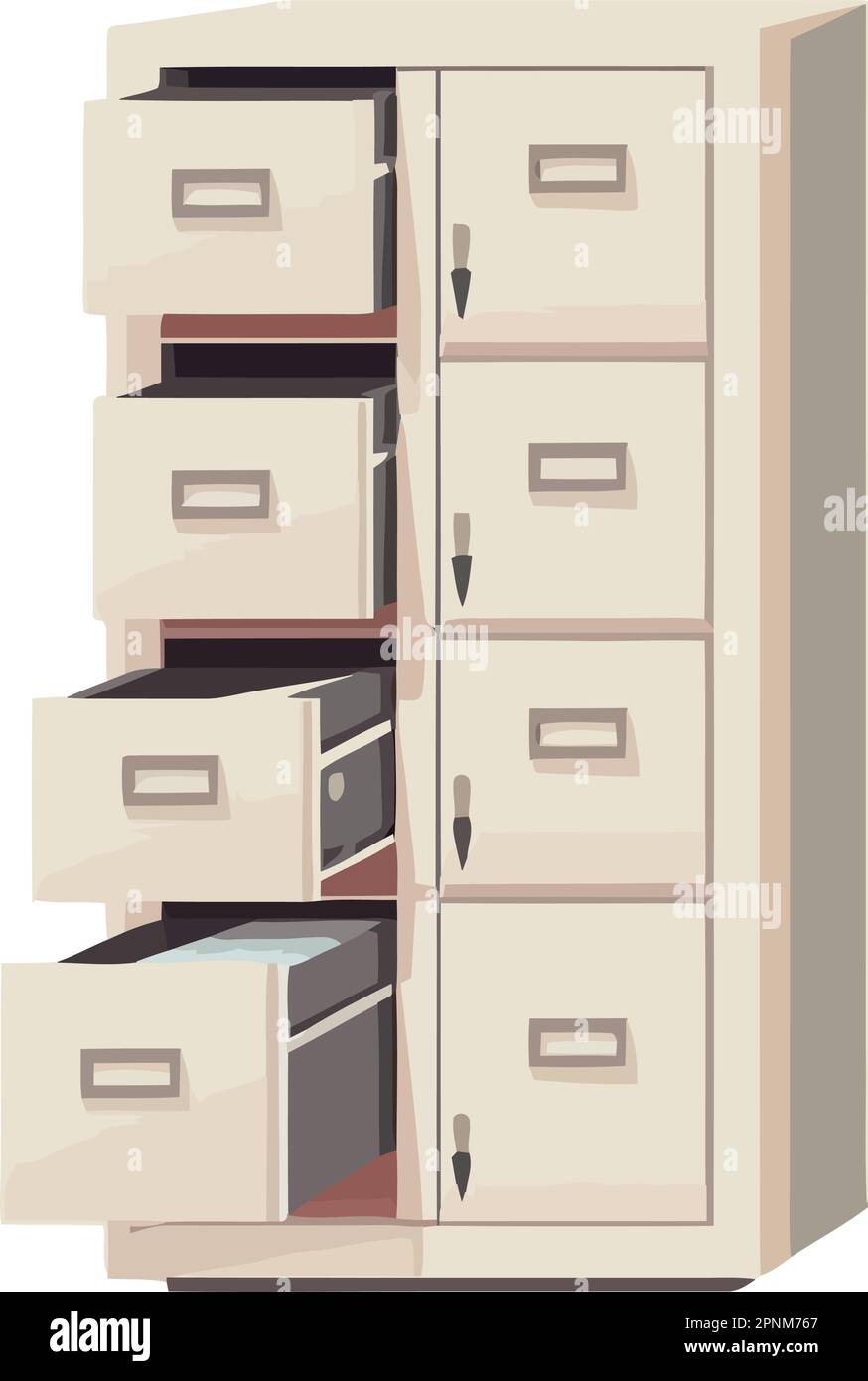 drawer in modern filing design Stock Vector Image & Art Alamy