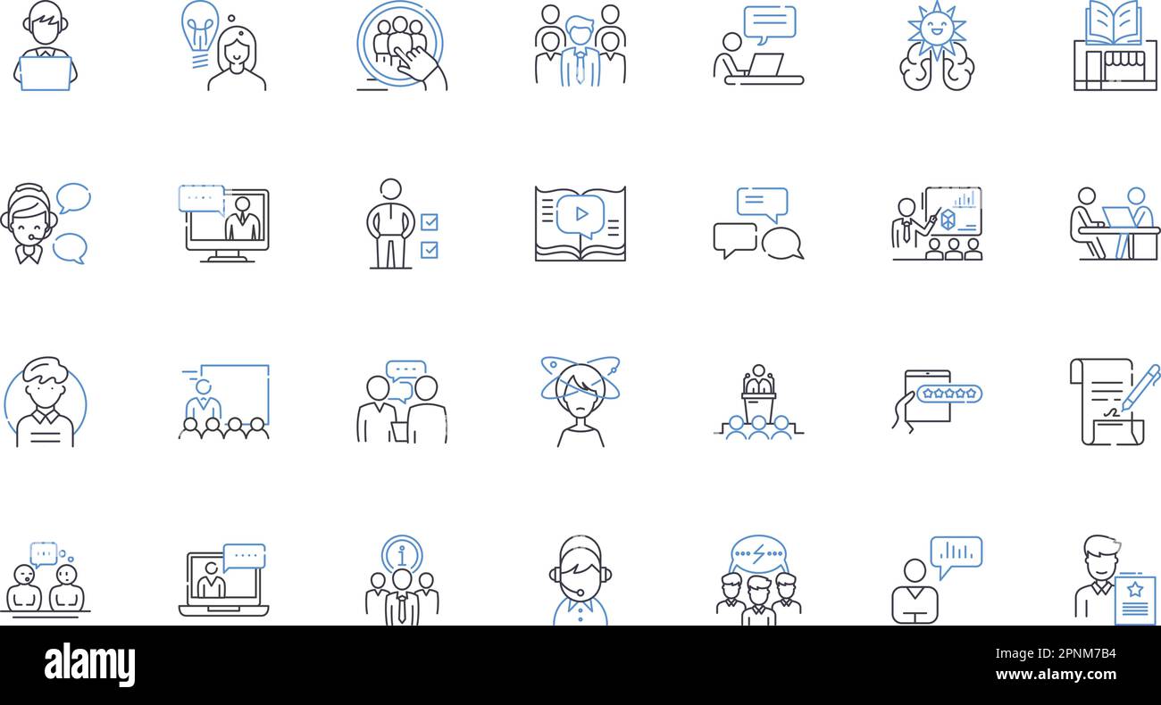 Attentive Educator Stock Vector Images Alamy