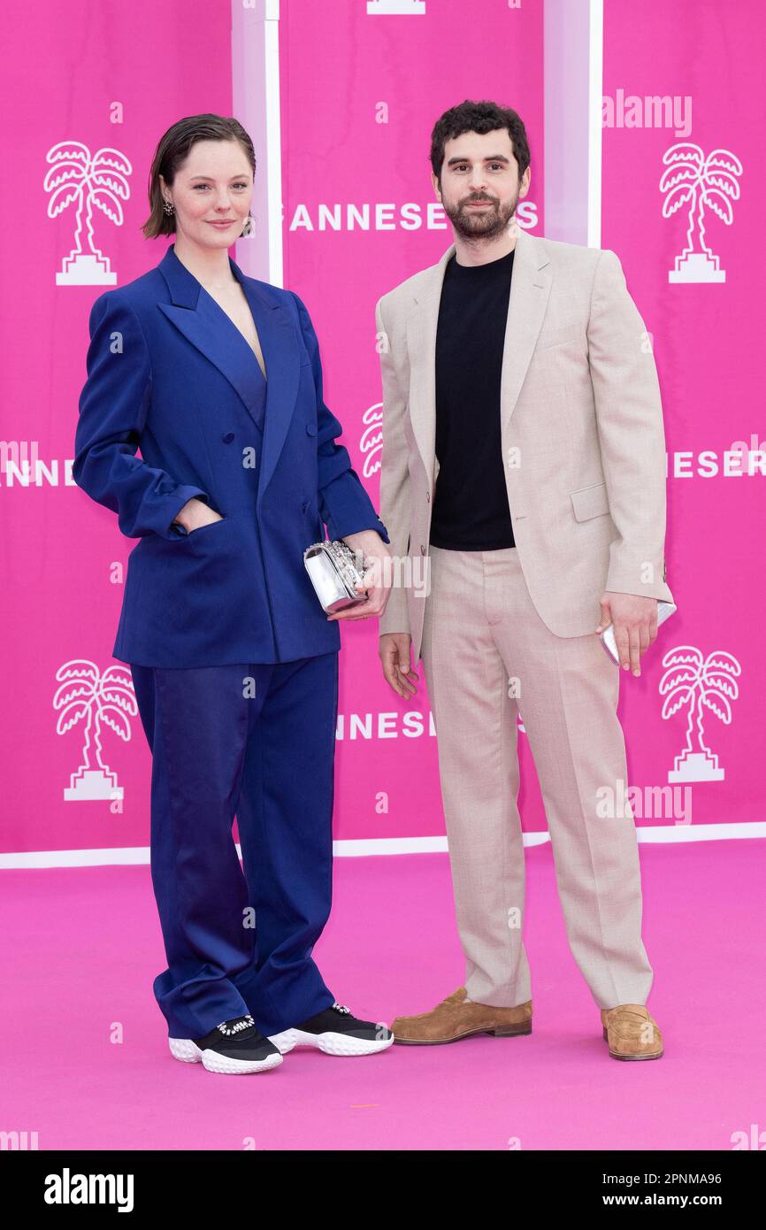 Cannes, France. 20th Apr, 2023. Barbara Probst and Gary Mihaileanu attend the closing ceremony during the 6th Canneseries International Festival, on April 19, 2023 in Cannes, France. Photo by David Niviere/ABACAPRESS.COM Credit: Abaca Press/Alamy Live News Stock Photo
