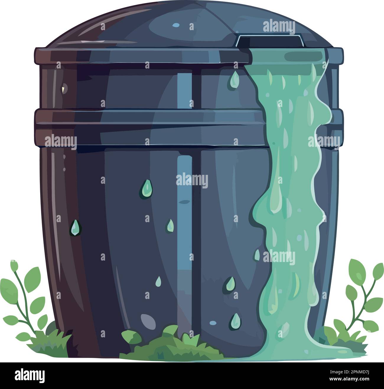 pouring water storage tank Stock Vector Image & Art Alamy