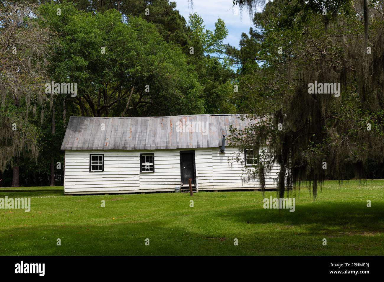 Charleston, South Carolina, USA April 10, 2023 Slave Cabin at the