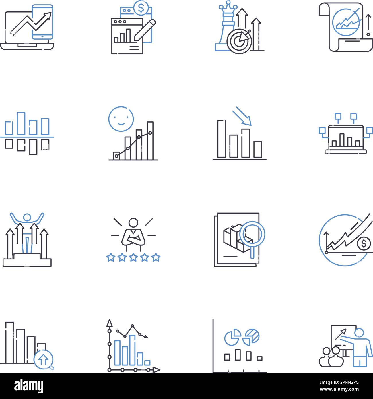 Indexing line icons collection. Keywords, Search, Cataloging ...