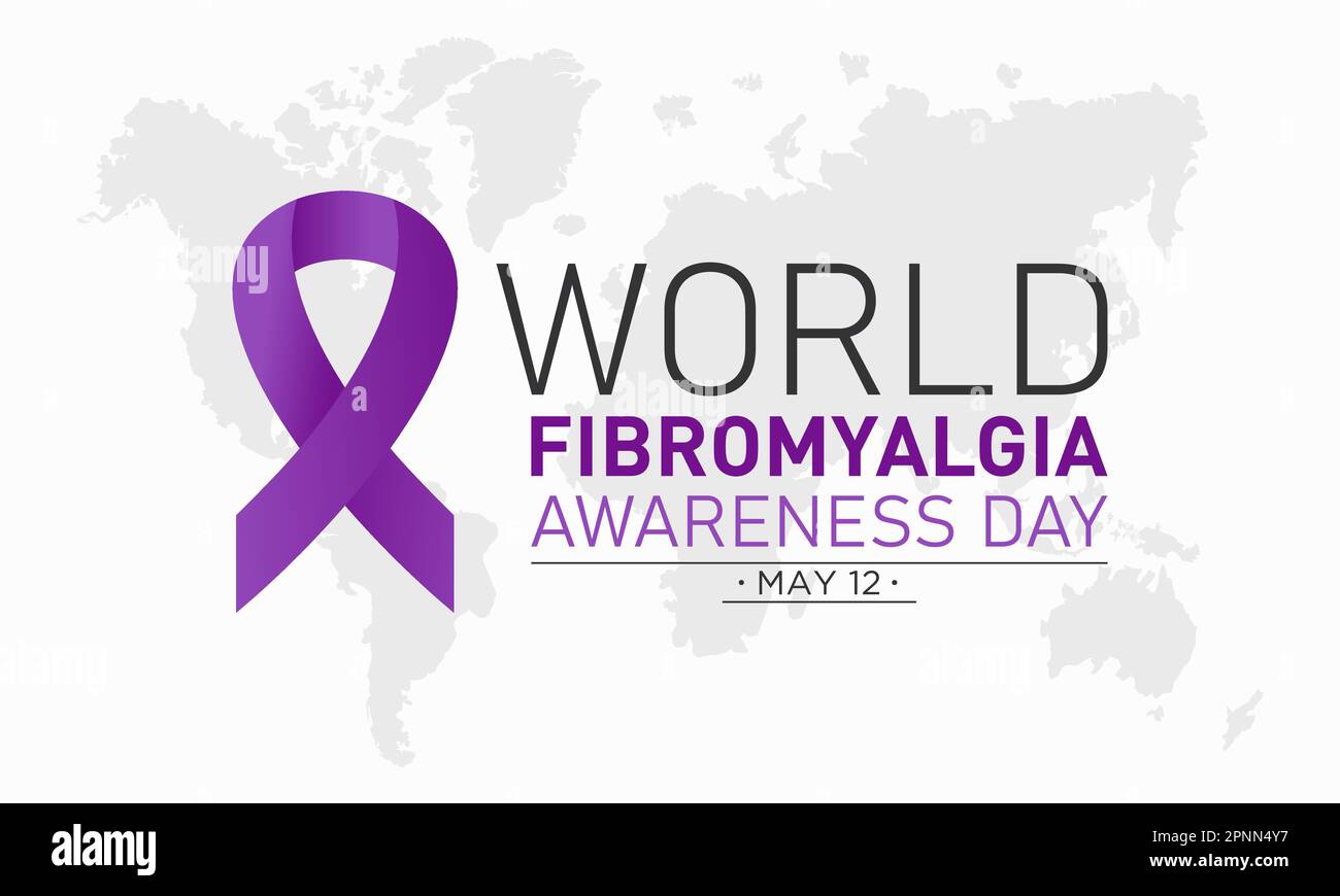 World Fibromyalgia Awareness Day. May 12. Vector illustration on the