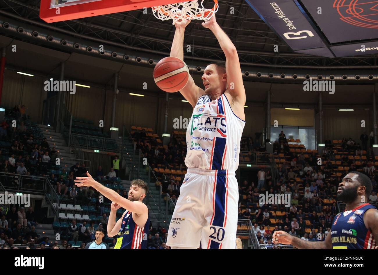 Candussi Razvan Francesco Candussi (Fortitudo Flats Service Bologna) during the italian ...