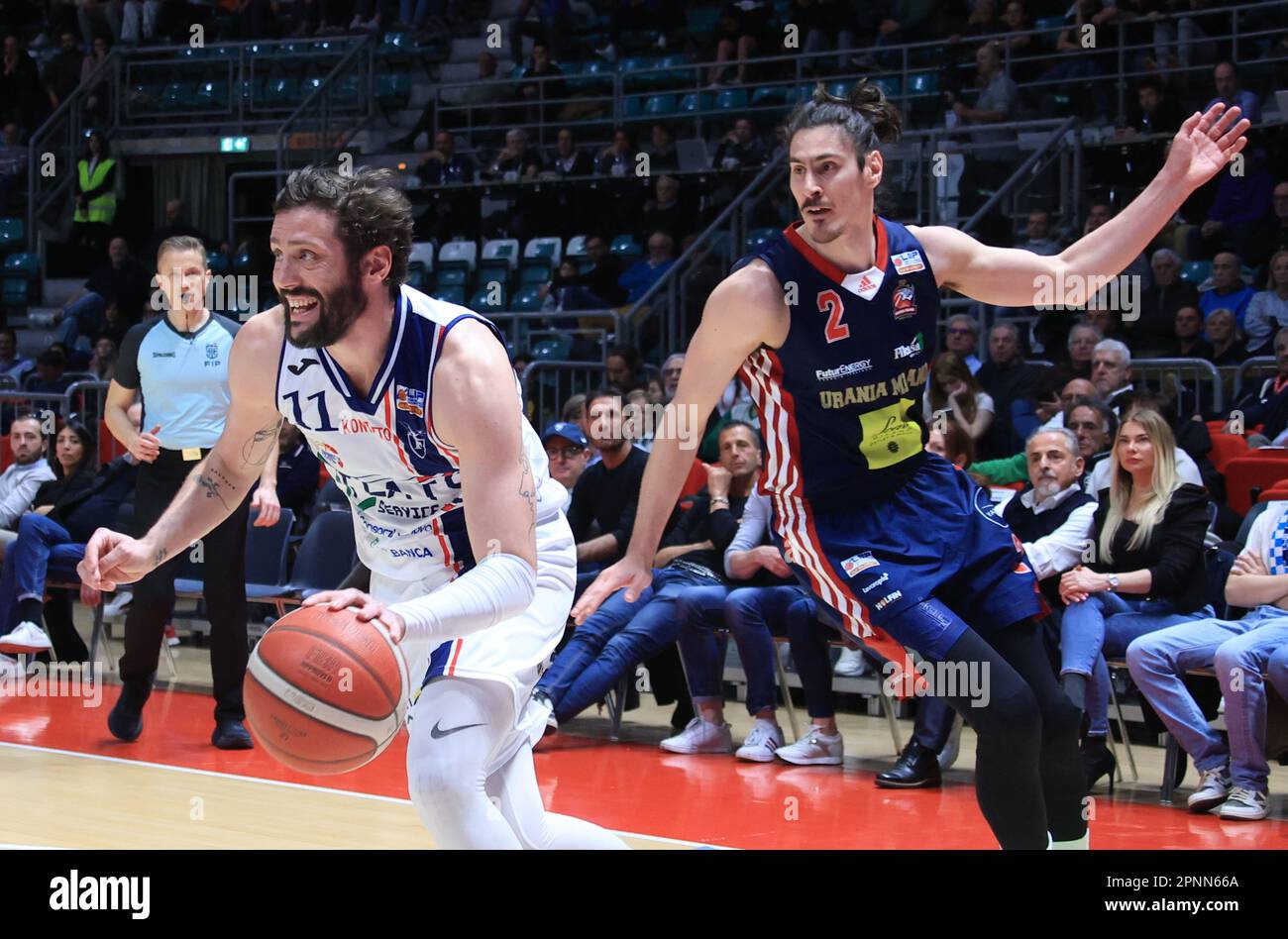 Alessandro Panni (Fortitudo Flats Service Bologna) thwarted by