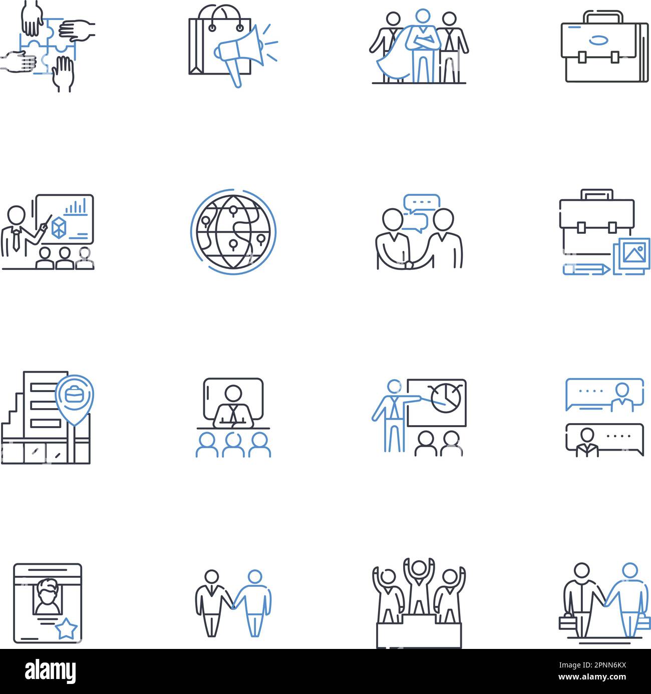 Store nerk line icons collection. Fashion, Style, Quality, Variety
