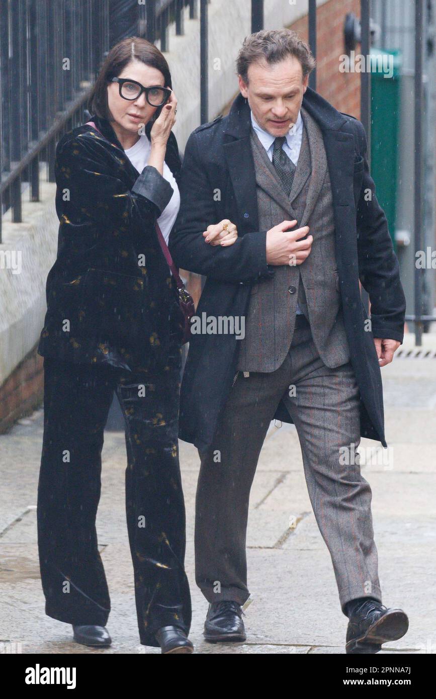 Sadie Frost arrives at the Royal Courts of Justice this morning.   Image shot on 29th Mar 2023.  © Belinda Jiao   jiao.bilin@gmail.com 07598931257 htt Stock Photo