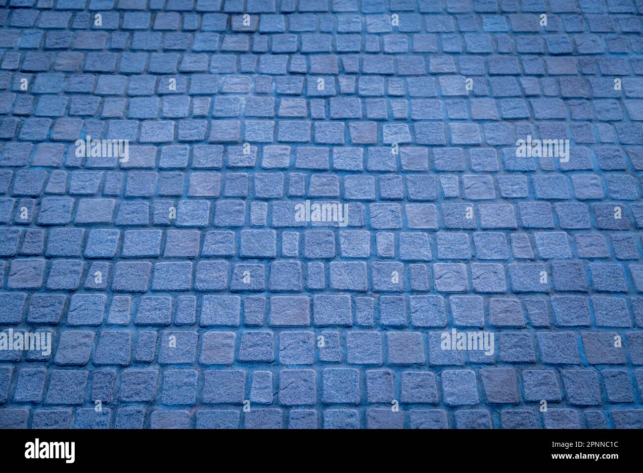 Cobblestone pavement texture background Stock Photo