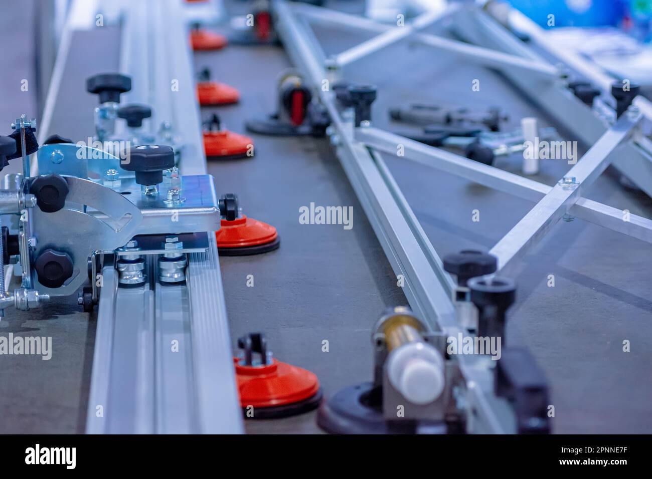 Manual tile cutter. Tile Cutting Tool Stock Photo Alamy