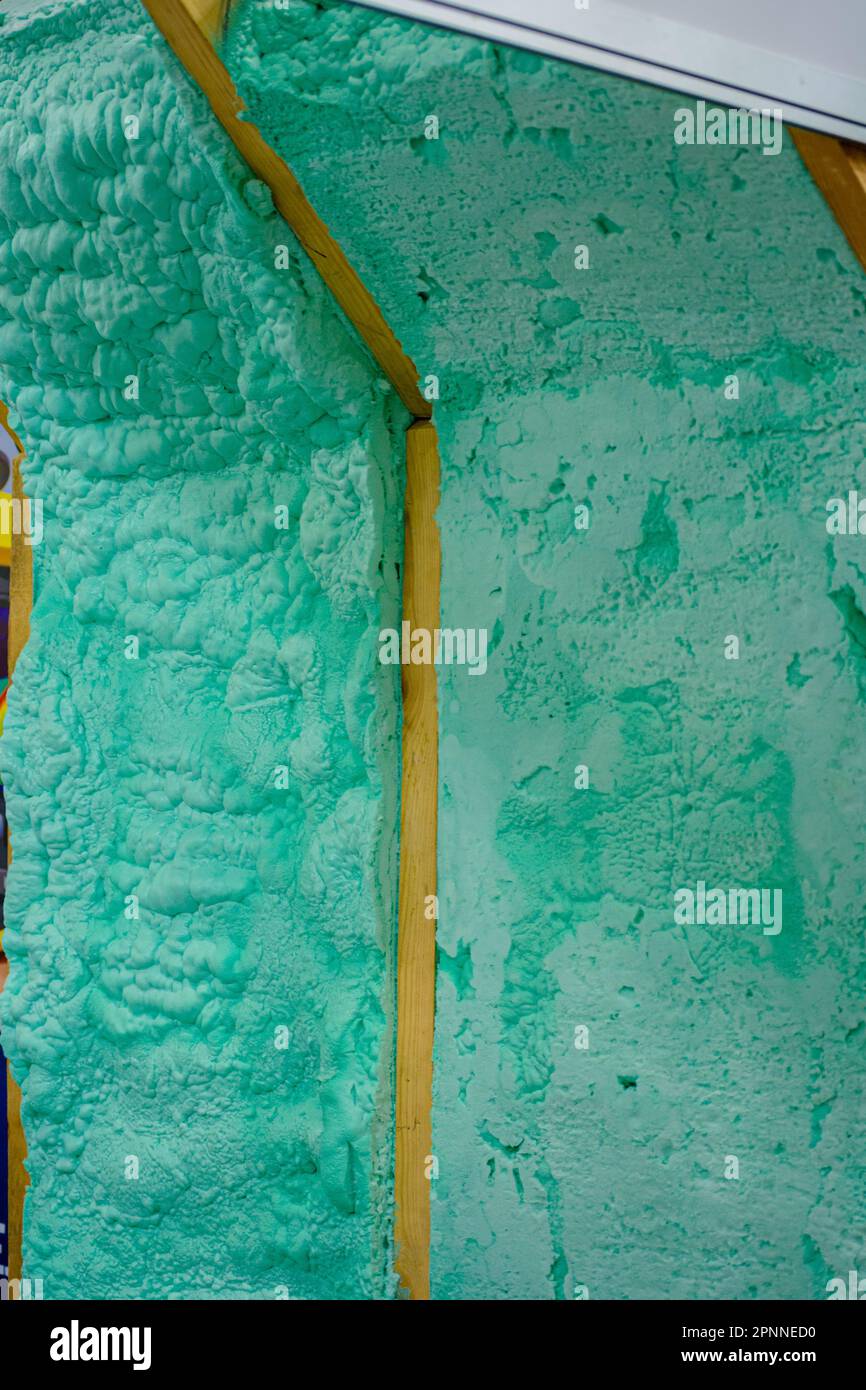 Construction foam for building insulation Stock Photo Alamy