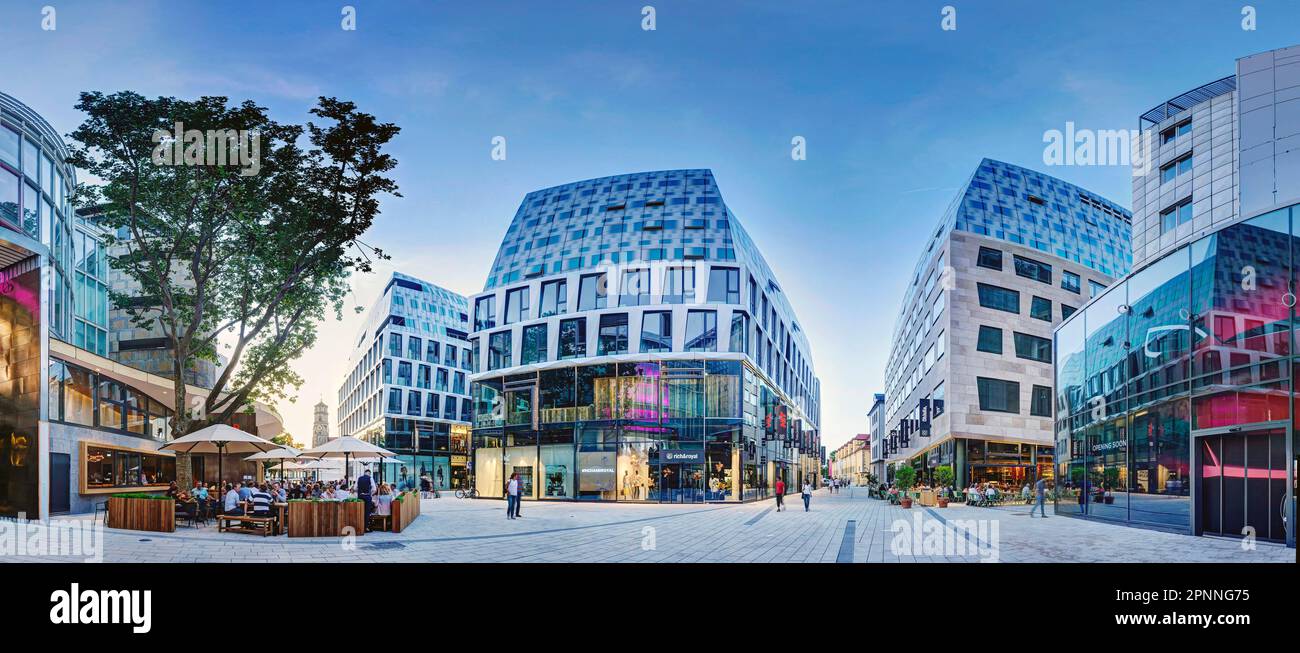 Dorotheen Quartier, DOQU, shopping mall at the Breuninger department