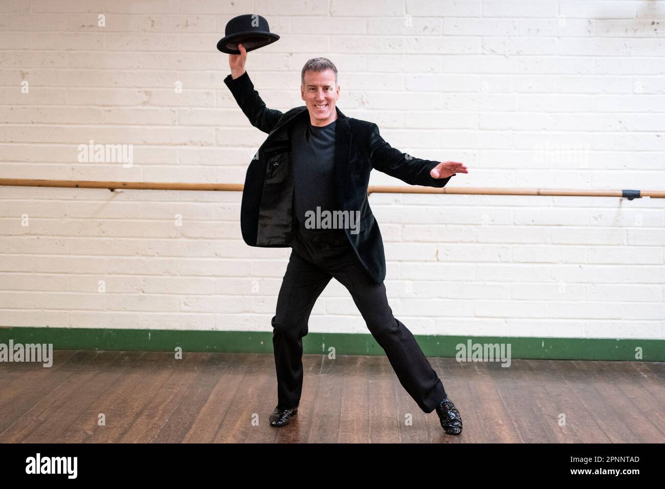 Anton Du Beke during rehearsals for his UK Solo tour, An Evening with