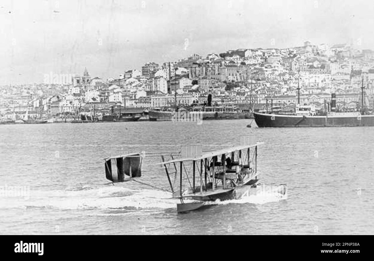 The U.S. Navy's NC4, first aircraft to cross the Atlantic though in