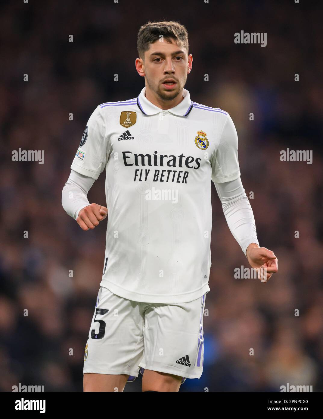 Federico valverde real madrid hi-res stock photography and