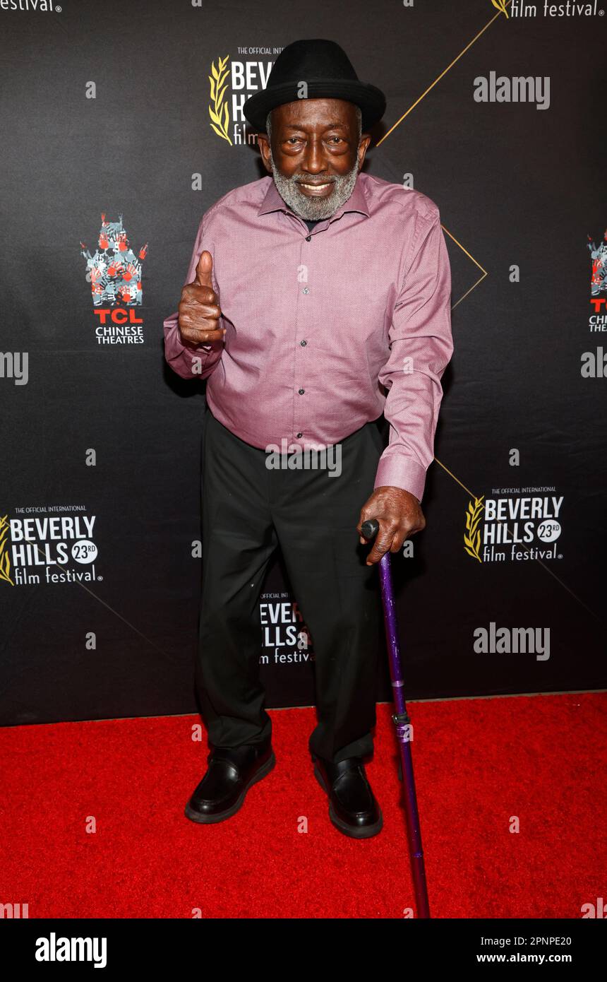 Hollywood, Ca. 19th Apr, 2023. Garrett Morris at the opening night of