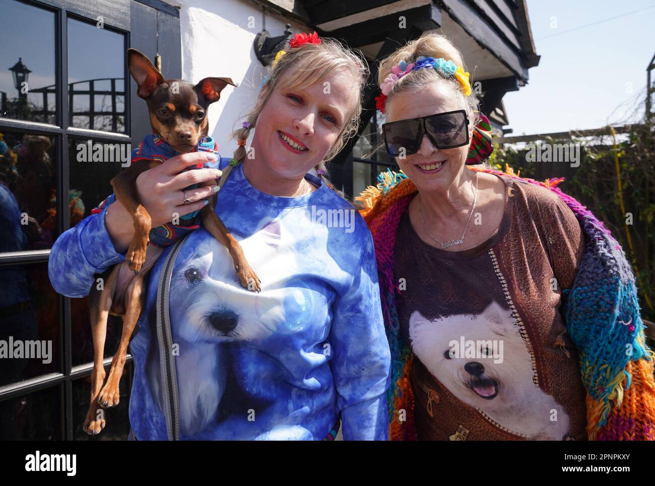 Fleur Boyd (left) with her mother Astrid Allen from Margate with their