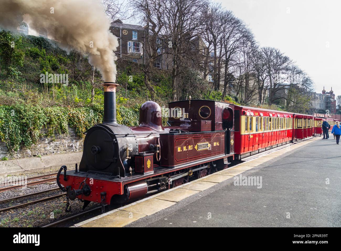 Locomotive Caledonia On The Isle Of Man Steam Railway At Douglas locomotive-caledonia-on-the-isle-of-man-steam-railway-at-douglas
