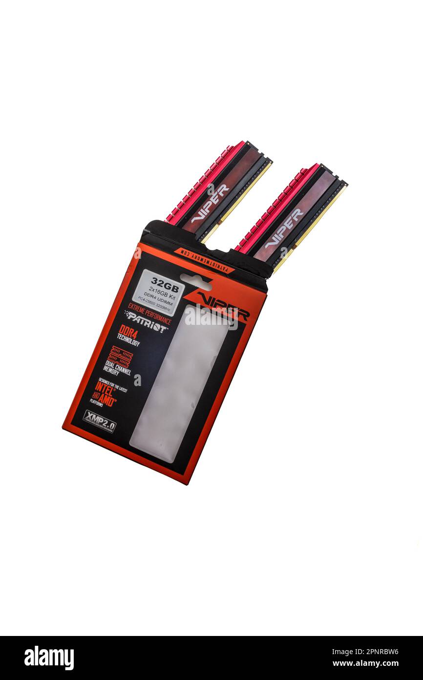Patriot Viper DDR4 RAM computer memory 2 16 GB Dual Channel sticks 3200