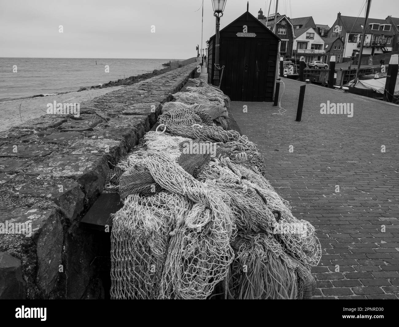 the city of Urk in the netherlands Stock Photo Alamy