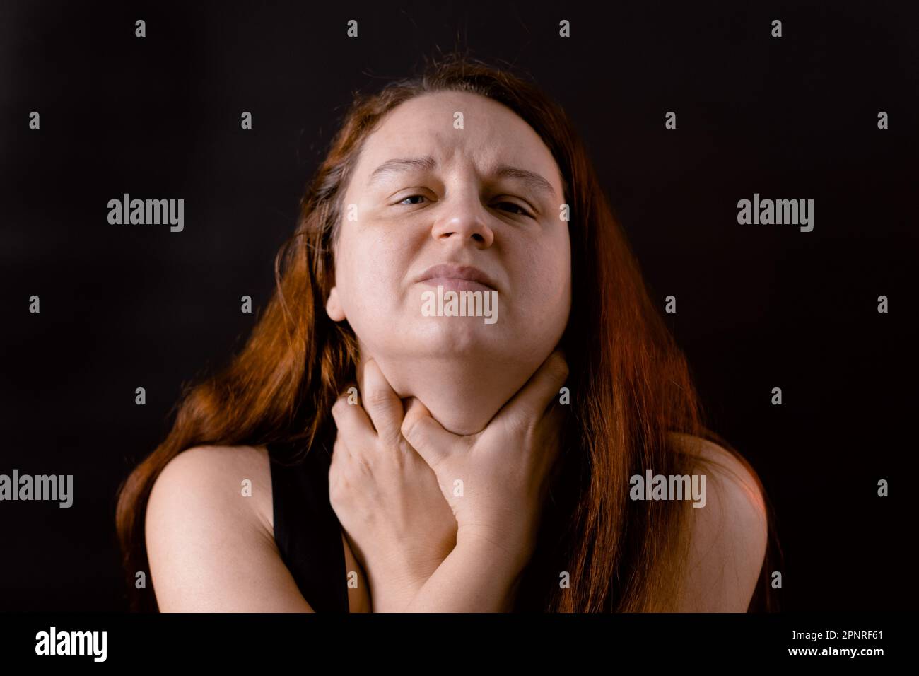 Painful choke hold stock photo. Image of anger, strangling - 17859270