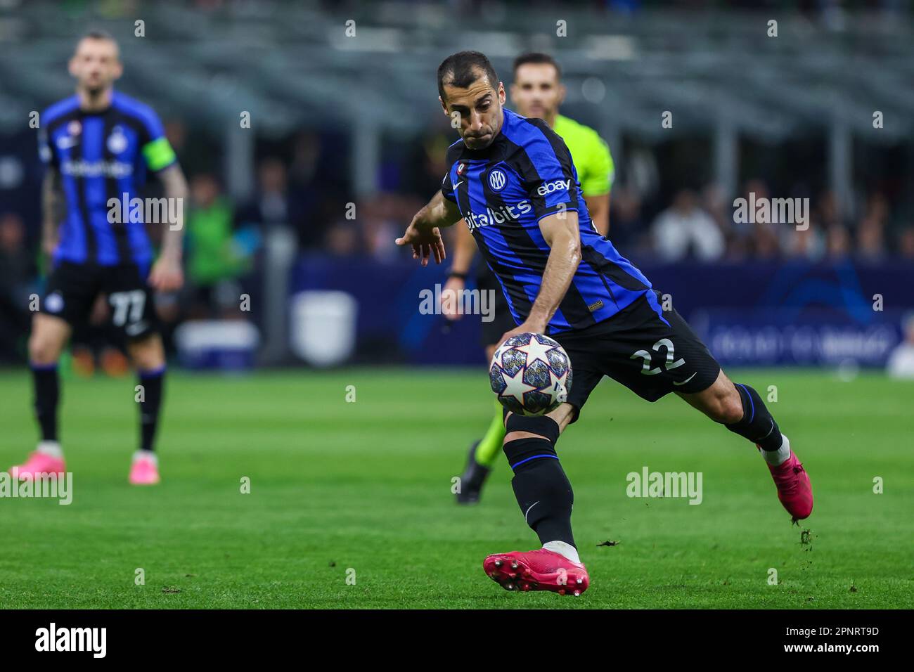 Henrikh Mkhitaryan 22 Inter Milan 2022/23 Third Men Jersey