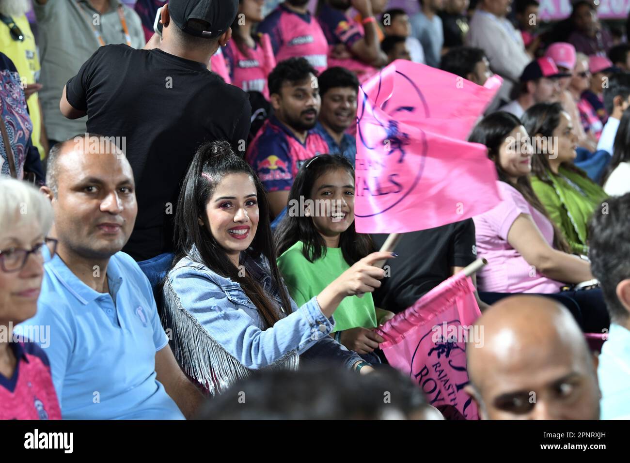 Ipl match fans hi-res stock photography and images