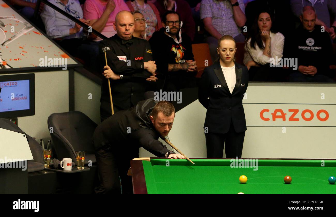 20th April 2023; The Crucible, Sheffield, England 2023 Cazoo World
