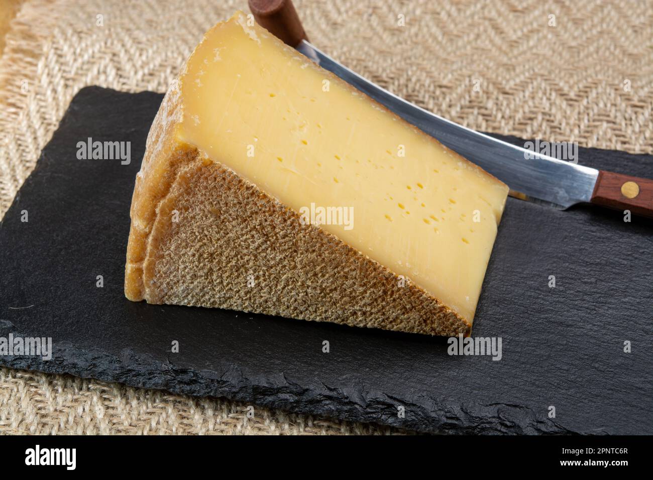 Swiss cheese collection, gruyere cheese made from unpasteurized cow's