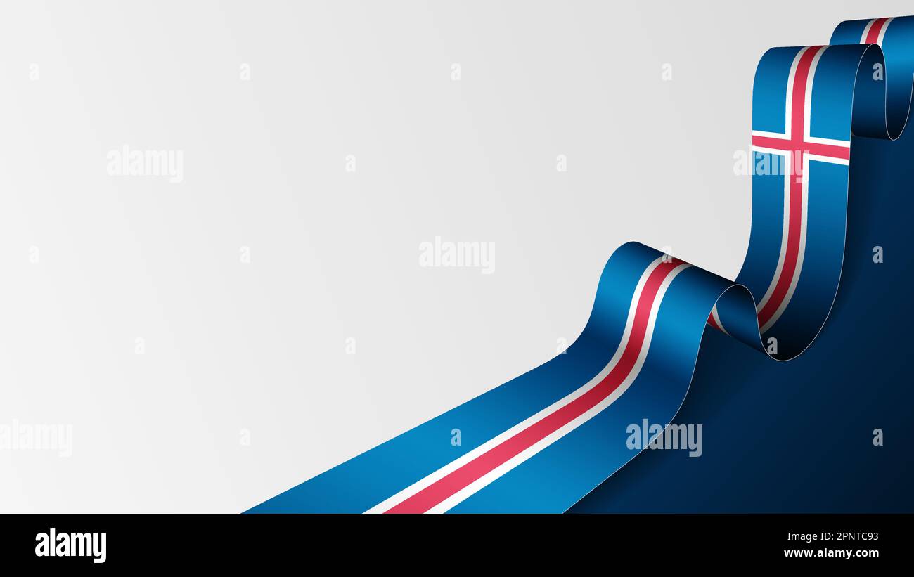 Iceland Map Ribbon Iceland ribbon flag background. Element of impact for the use you want ...