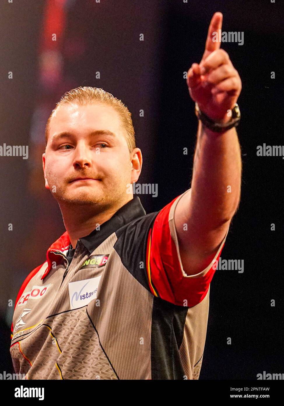 ROTTERDAM, NETHERLANDS APRIL 20 Dimitri van den Bergh of Belgium in