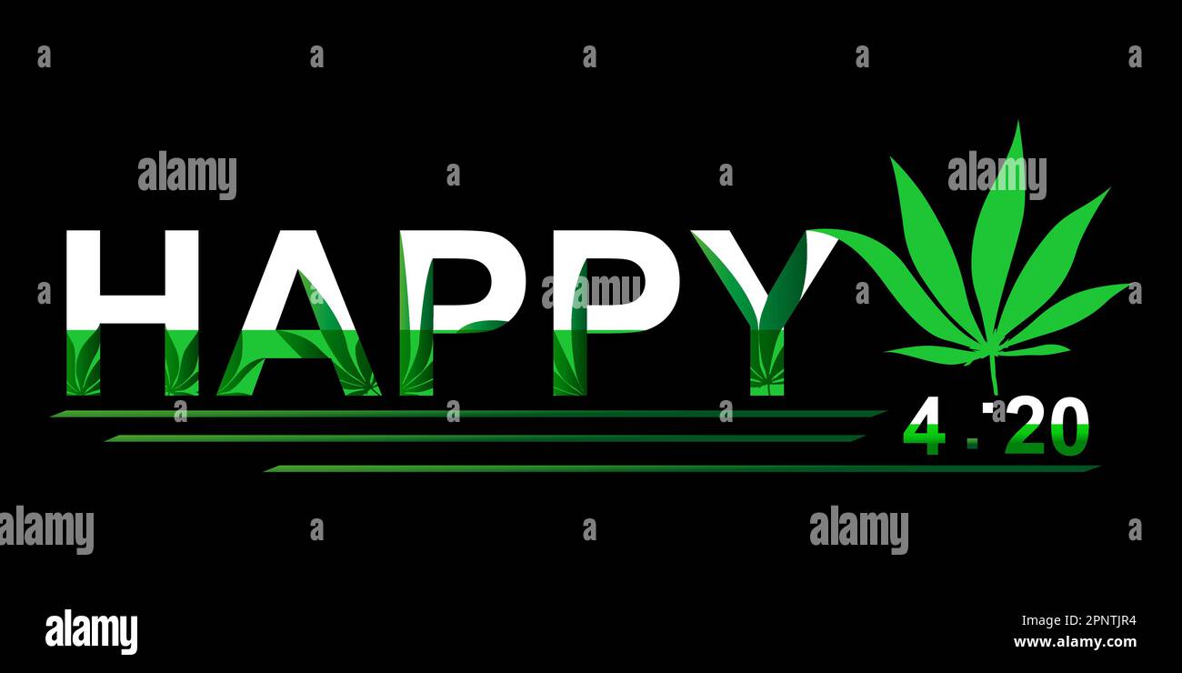  happy 420: Yellow and Green cover, 420 Weed Cannabis