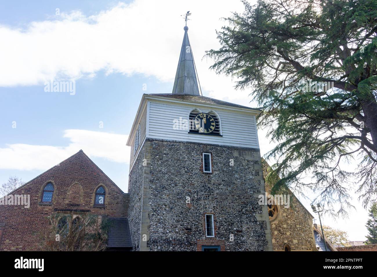 St Nicholas’ Church, Church Walk, Thames Ditton, Surrey, England, United Kingdom Stock Photo