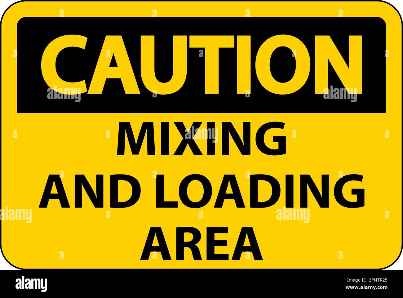 Caution Fire Will Cause Toxic Fumes Sign On White Background Stock