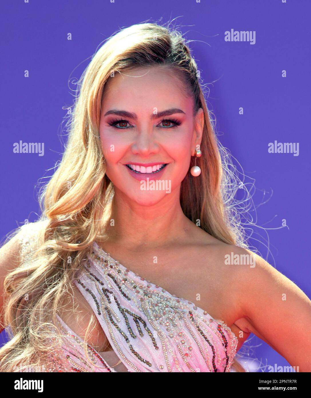 Ximena Cordoba arrives at the Latin American Music Awards on Thursday