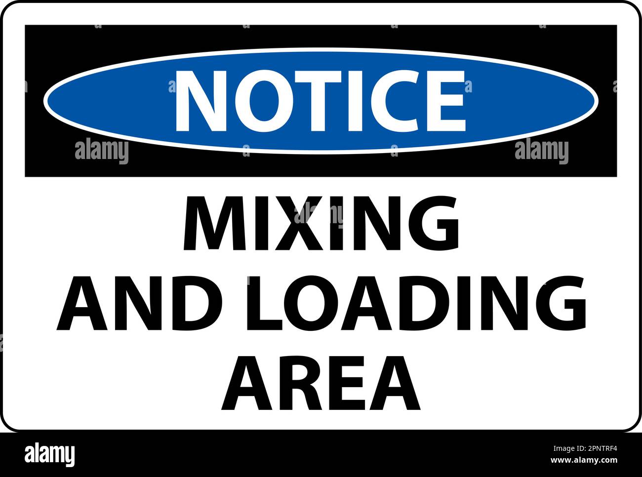 Notice Fire Will Cause Toxic Fumes Sign On White Background Stock