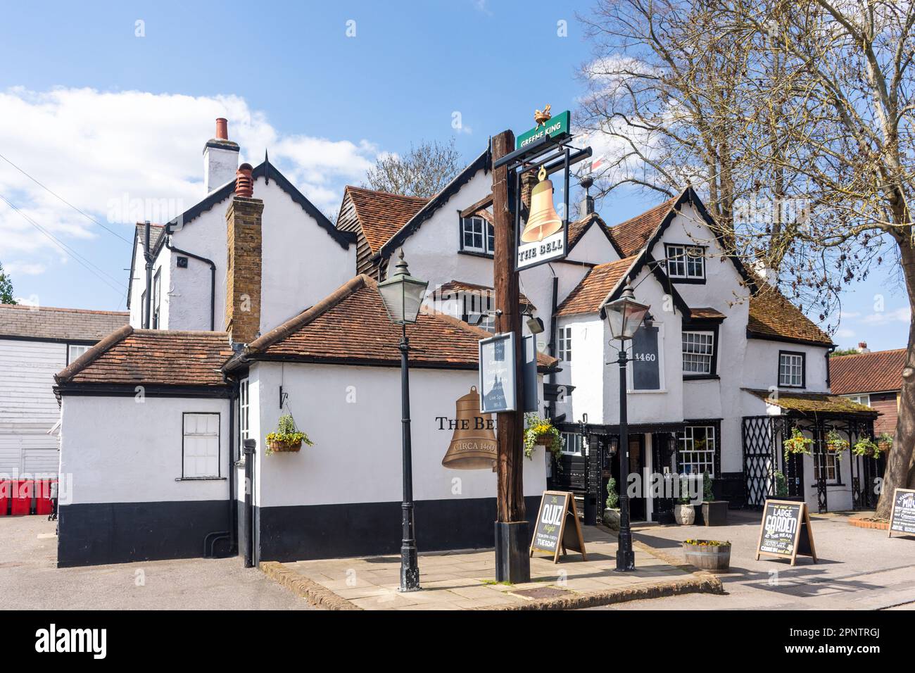 15th century The Bell Pub, Bell Road, East Molesey, Surrey, England