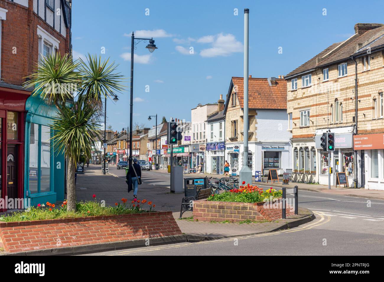 Walton Road, East Molesey, Surrey, England, United Kingdom Stock Photo