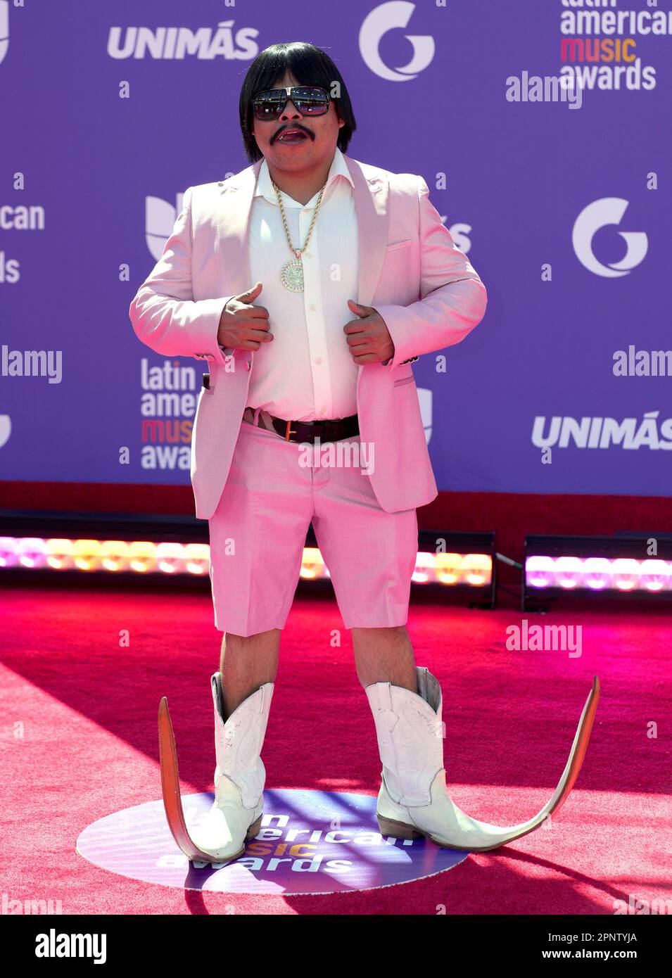 Chaparro Chuacheneger Chaparro Chuacheneger arrives at the Latin American Music Awards on